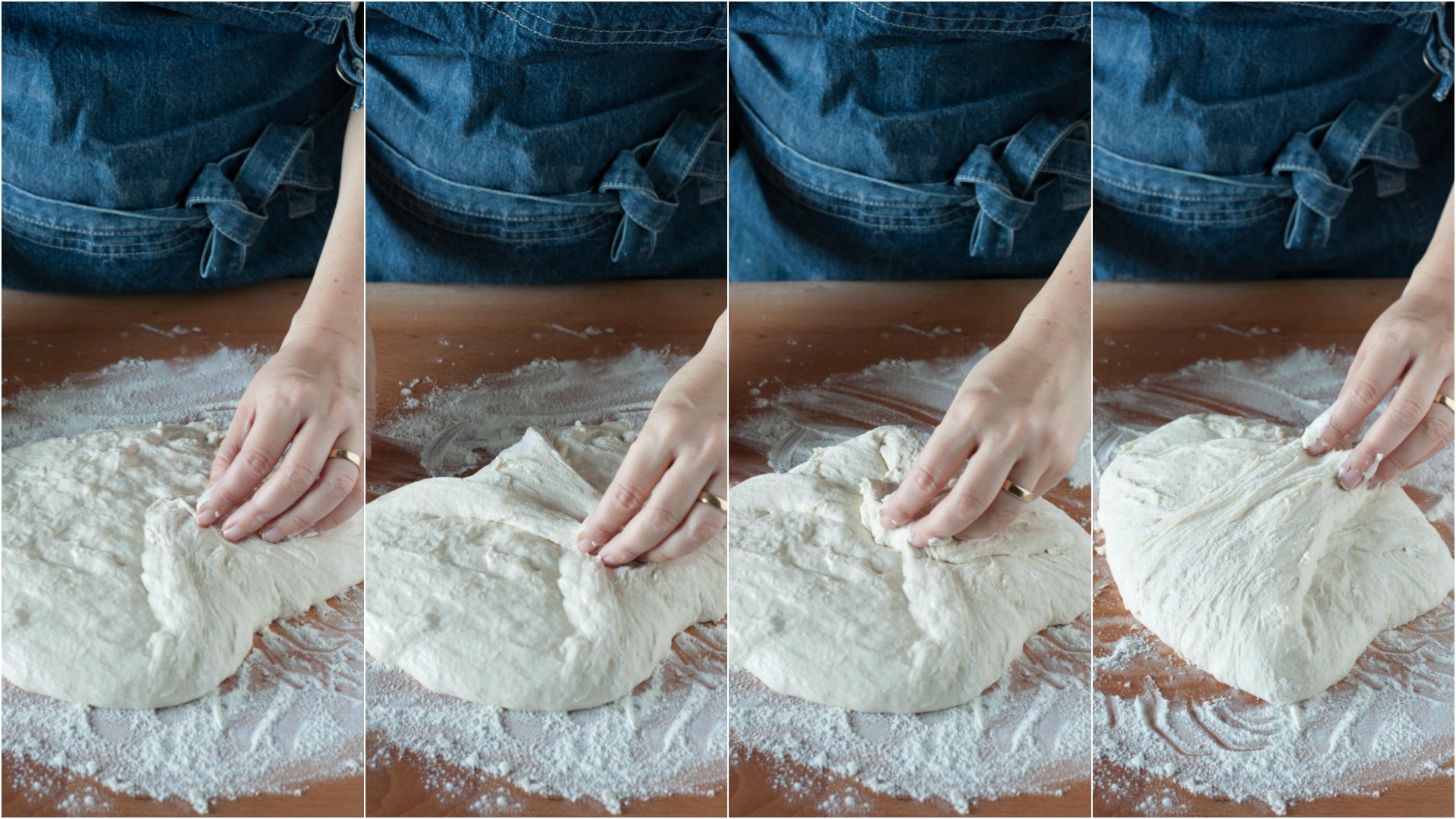 Come fare le pieghe del pane senza impasto