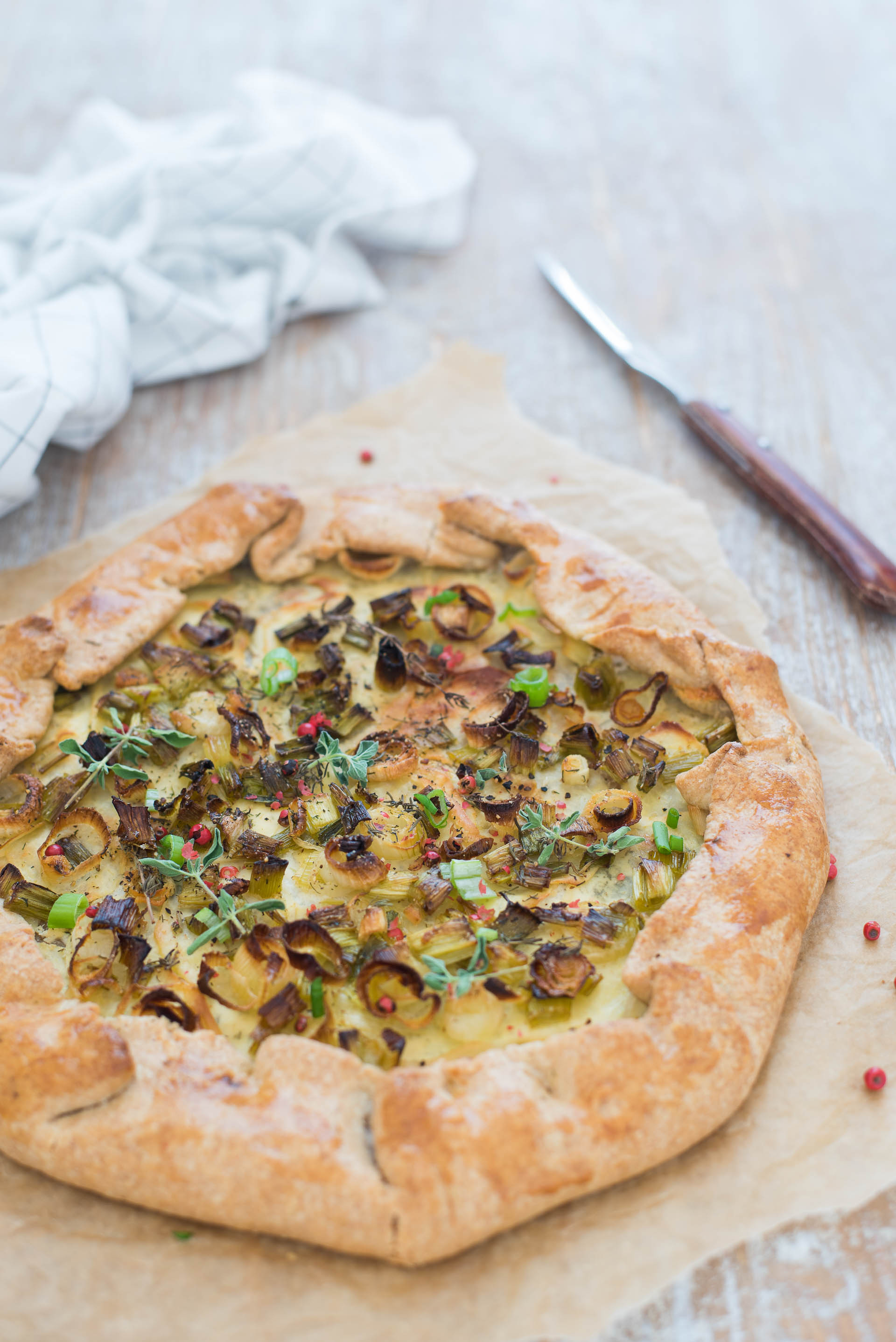 Galette con porri e patate - ricetta galette salata | La ...